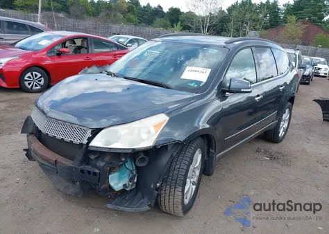 2011 Chevrolet Traverse Ltz из США, поврежденный, VIN 1GNKVLEDXBJ124756